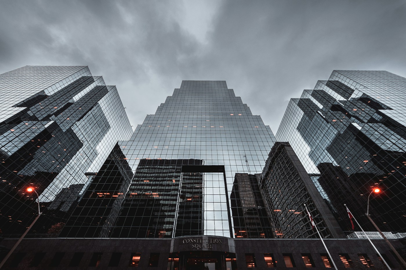 Contemporary glass architecture